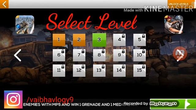 How to play Offine commando 3d sniper shooter new game 2020 level 3 смотреть онлайн