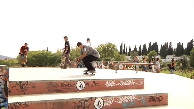 Stop #11 of Volcom's WITP Europe 2015 | Barcelona, Spain смотреть онлайн