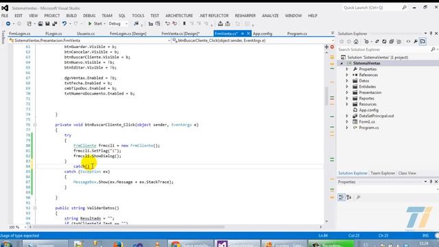 Manejo de Excepciones en C# TRY CATCH. (Control de Errores) | Parte 2 - Tutorial 2014 смотреть онлайн