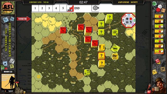 Advanced Squad Leader AAR 08 - Kawaguchi's Gamble (S64) смотреть онлайн