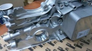 Масляный насос Камминз 2.8 на Газель Бизнес и Некст Евро 4-5 | передняя крышка