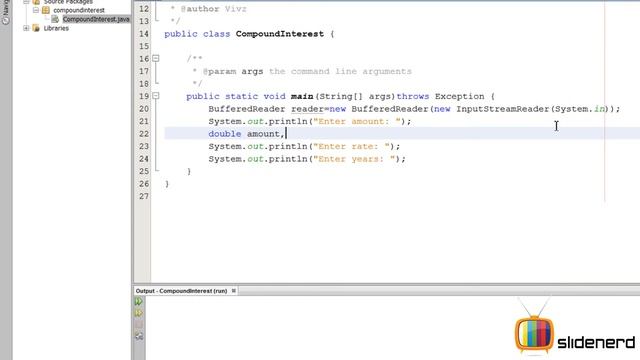 23 Java Compound Interest | смотреть онлайн