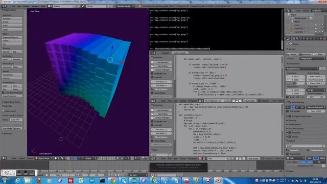 Blender: Switch Modal Operator from UI смотреть онлайн