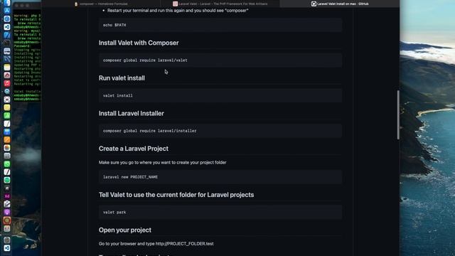 ازاي تثبت Homebrew & #php & #mysql & #composer & valet ☞ ON Mac# كل ده في فيديو واحد وبأسهل طريقة? смотреть онлайн