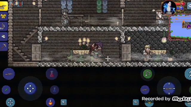 Террария 1.4 - Любовные разборки пар, юмор, первый босс, смотреть до конца смотреть онлайн