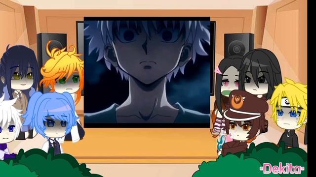 My Favorite Anime Character React To Each Other||Killua Zoldyck||7/8||No Ship||•Dekita• смотреть онлайн