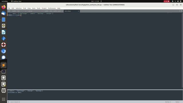 Python 101 - Module 1: Order Lists Using .sort() Method смотреть онлайн