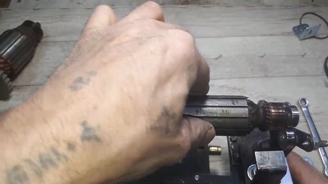 Шлифовка якоря в домашних условиях-(доработка). смотреть онлайн