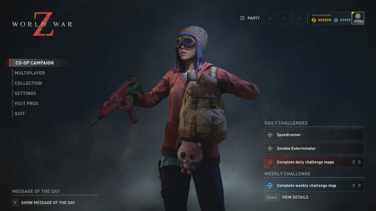 World War Z Aftermath Challenge Mode | Solo Hard No Damage | Heavy Hitters