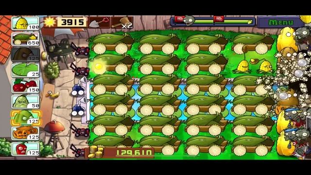 24 Cob Cannons VS Survival Endless Zombies! (Working 2022 Glitch) смотреть онлайн