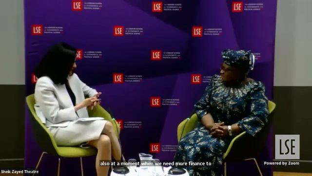 In Conversation with Ngozi Okonjo-Iweala | LSE Event смотреть онлайн