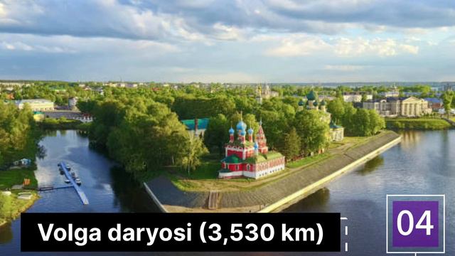 Rossiyaning eng uzun Daryolari | The longest rivers of Russia смотреть онлайн