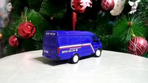Грузовой фургон Газель. Почта России. Cargo van Gazelle. Post office.
