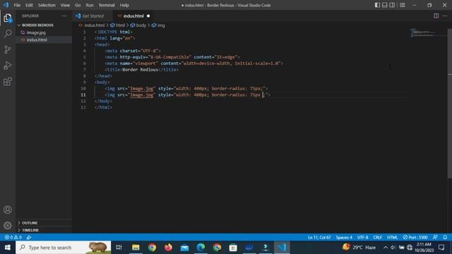 Border Redious width, style, color & radius in CSS3 tutorial in Hindi - Urdu | Punwhar Coding смотреть онлайн