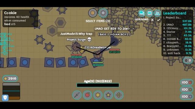 Moomoo.io | 1v1 project surge with my antiinsta | Betnix mod смотреть онлайн