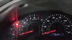 Как убрать, снять ошибку MAINT REQD на Камри 40