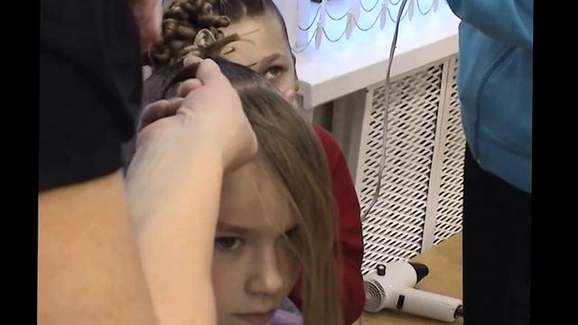 Как делать прическу "мозги" для бальных танцев ТСК Измайлово школа 1811 смотреть онлайн