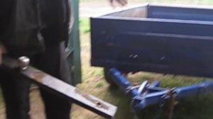 Прицеп и сцепка для мотоблока