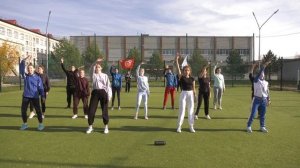 Спортивно-танцевальный флешмоб  _Олимпийцы. Чемпионы