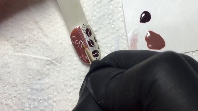 Дизайн ногтей кофе кофе на ногтях дизайн на короткие ногти смотреть онлайн