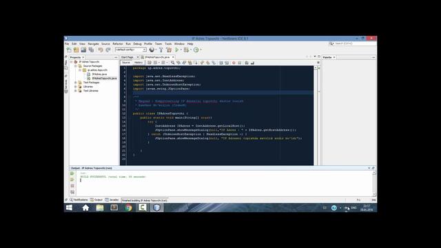 IP adresni topuvchi Java Desktop Dastur смотреть онлайн