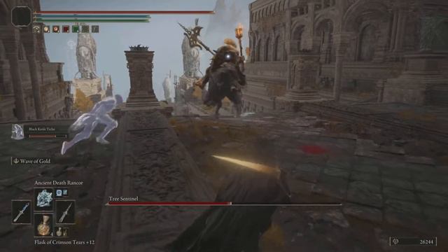Elden Ring NG+ | Black knife Tiche vs Tree Sentinel (Capital) смотреть онлайн