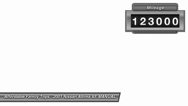 2001 Nissan Altima XE MANUAL Hudson FL 34667 смотреть онлайн