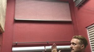 Шторы плиссе на проем, управление шнуром, открытие сверху вниз и снизу вверх.mp4