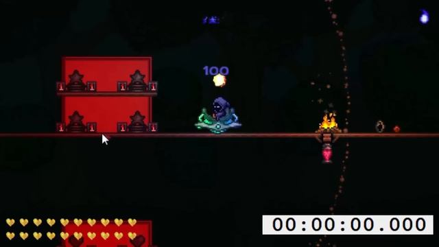 Terraria 1.3 DESTROYER WORLD RECORD SPEEDKILL (0.125 SECONDS) - 640000 DPS (LUNAR FLARE) смотреть онлайн