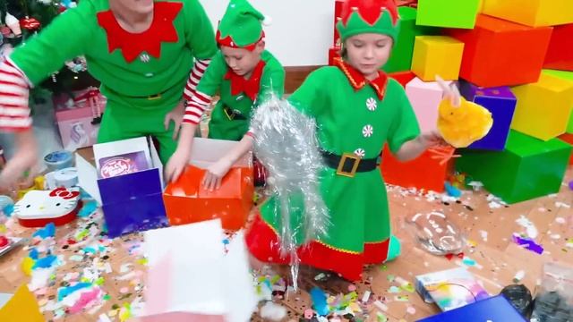 Макс и Катя и их подарки на Рождество смотреть онлайн