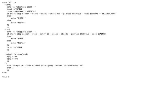 Redis Daemon Script not working right смотреть онлайн