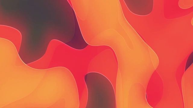 Flowing Liquid Red Orange Relaxing Lava Lamp Animation Background Loop 1080p смотреть онлайн