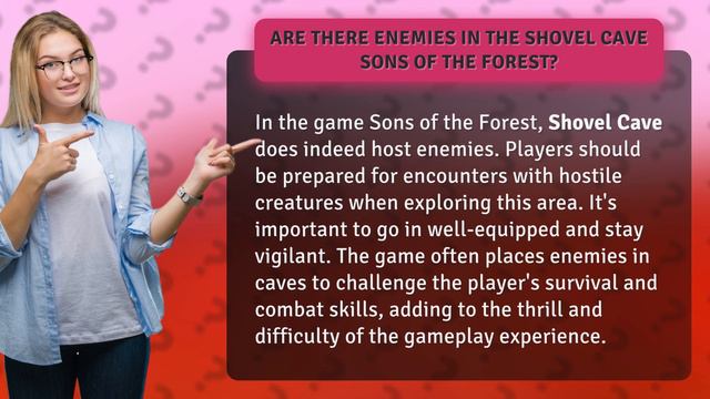 Are there enemies in the shovel cave Sons of the Forest? смотреть онлайн