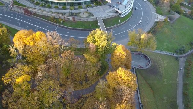 aero, Kyiv, autumn, Park of Glory, Metro Bridge, Pechersk Lavra смотреть онлайн