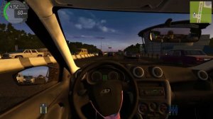 ШАШКИ На ЛАДЕ ГРАНТЕ! Наведем СУЕТЫ? - City Car Driving