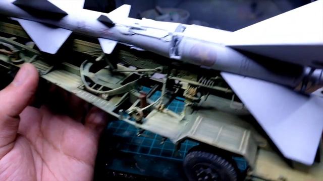 SA-2 Missile Miniature Diorama making of смотреть онлайн