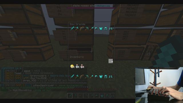 Ativando Key VIP WhiteCraft com webcam e tomando kick смотреть онлайн