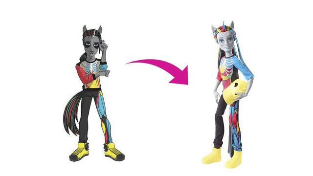 Monster High dolls from Concept art to Final Product смотреть онлайн