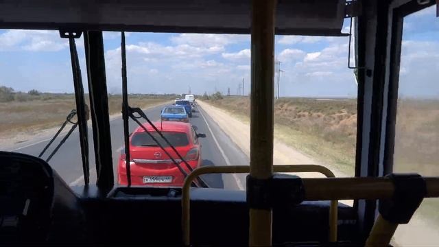 КАвЗ-4238-22 В 521 РТ 82 Маршрут Саки - Евпатория