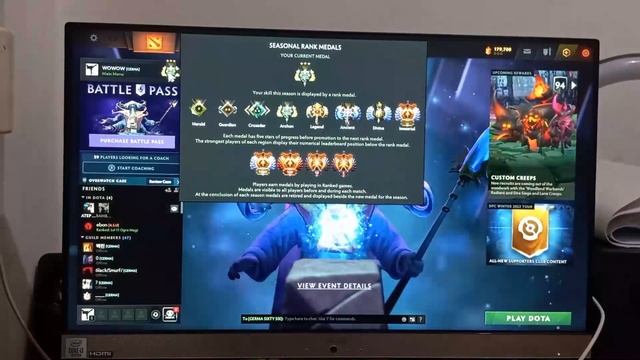 DOTA 2 DI ASUS AIO V222 смотреть онлайн