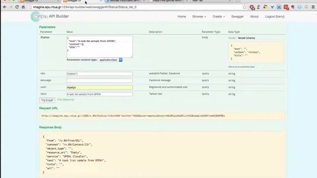 OPENI API Framework and Builder смотреть онлайн