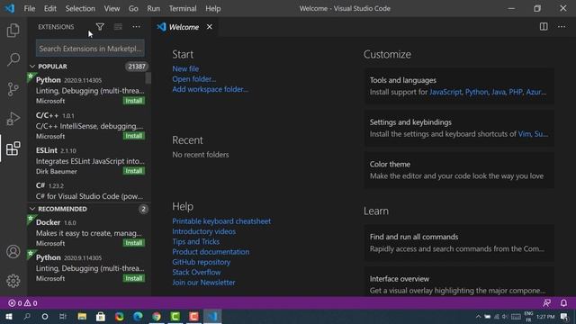 تثبيت بايثون و فيجوال ستيديو كود | Install Python and VS Code смотреть онлайн