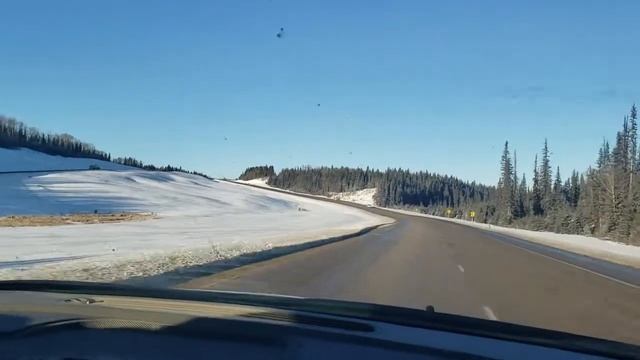 Calgary to Yellowknife by Road in Winter part 1 | Canada Travel | Amriki Musafir смотреть онлайн