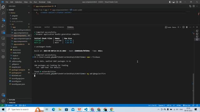 How to connect Firebase to Visual Studio Code (Angular Project) смотреть онлайн