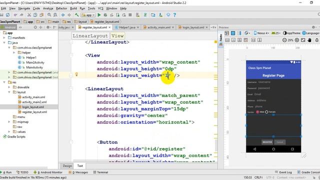 (Android Studio-Nepali version)Class 4 Design Linearlayout смотреть онлайн