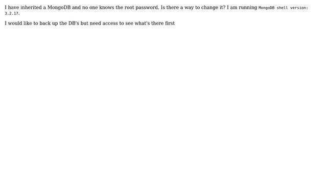 Databases: Reset MongoDB root Password on Amazon Linux смотреть онлайн