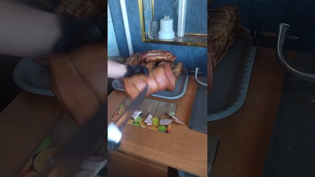 Грудинка горячего копчения👌💣 смотреть онлайн