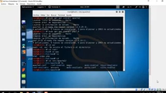 instalacion de Apache/localhost desde Kali linux смотреть онлайн