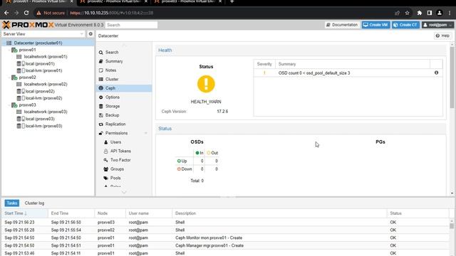 Proxmox Tutorial | Installation | Cluster Configuration | Ceph Storage Cluster | Cloudflare Tunnel смотреть онлайн