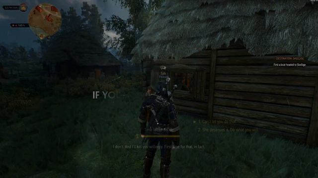 Witcher 3: [2 More Rare Cutscenes] for the Wild at Heart Quest if you Refused to Lie to the Hunter смотреть онлайн